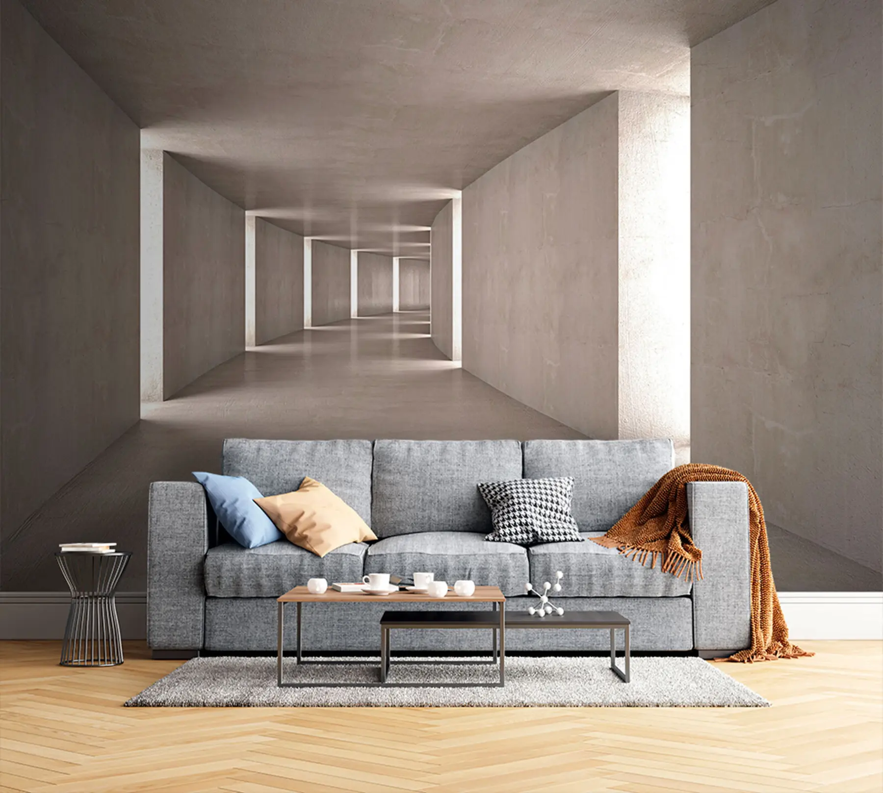 Шпалери Абстрактний тунель u75401