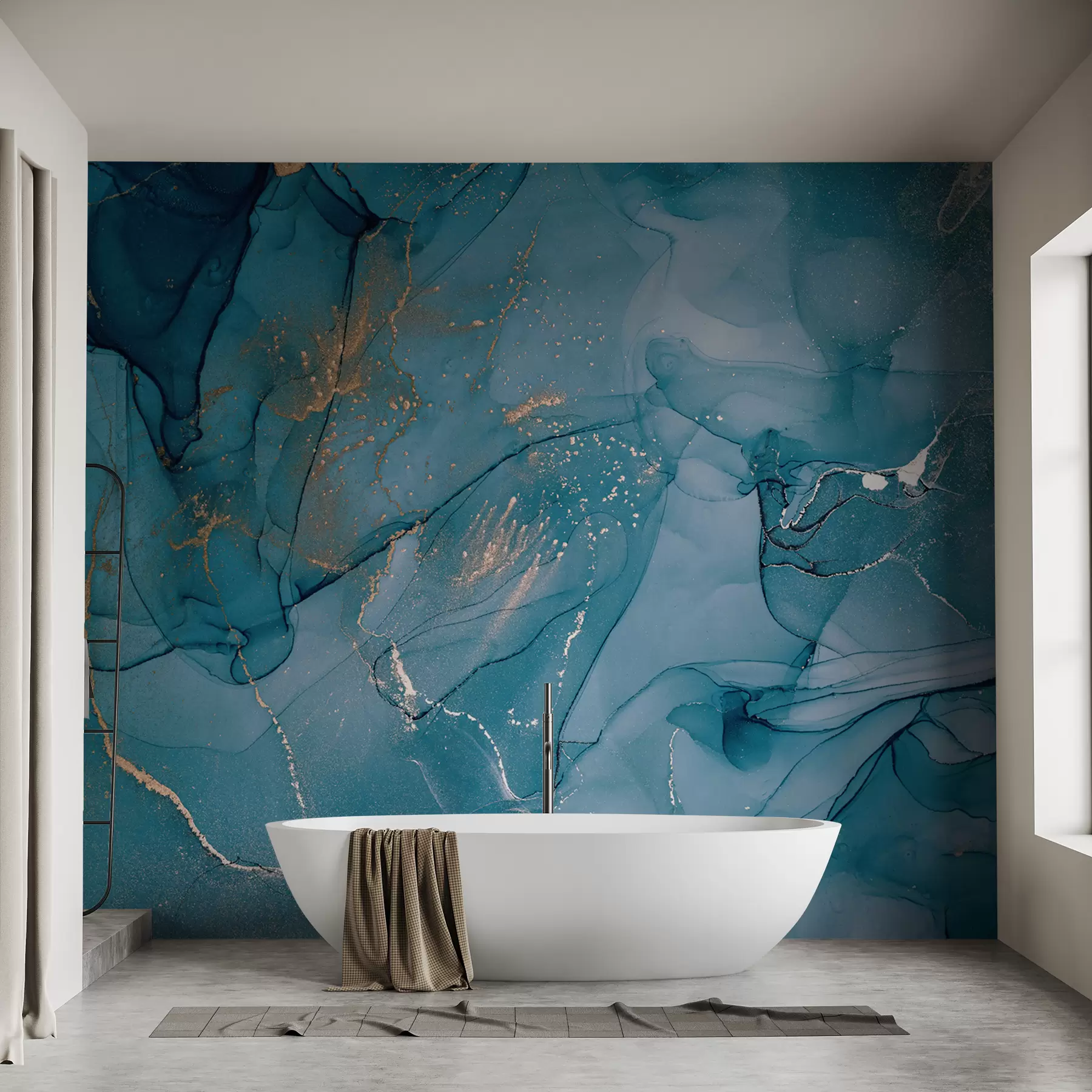 Шпалери Алкогольні напівпрозорі чорнила u94262