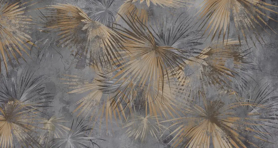 Шпалери пальмовий гранж u75787