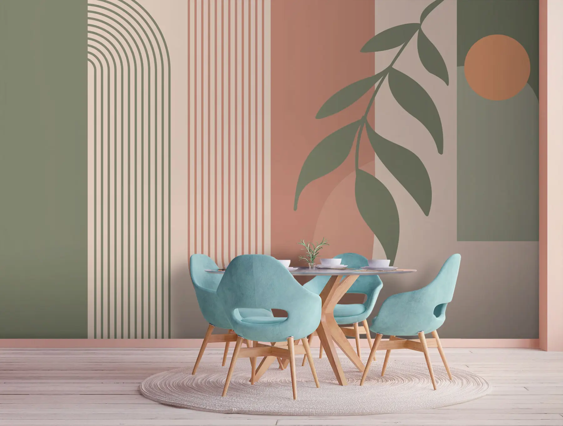 Шпалери Арки та декоративні елементи у стилі бохо u94153