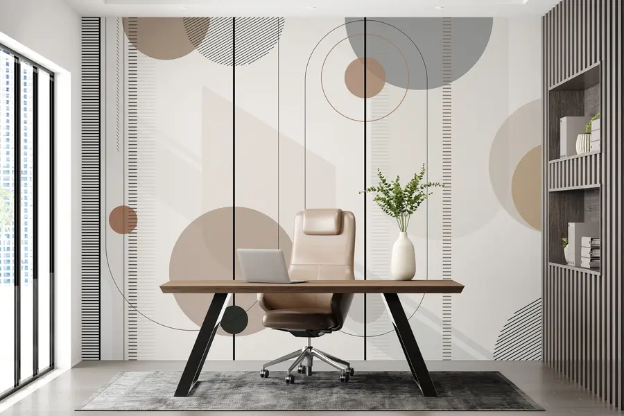 Шпалери Геометрична абстракція u95379