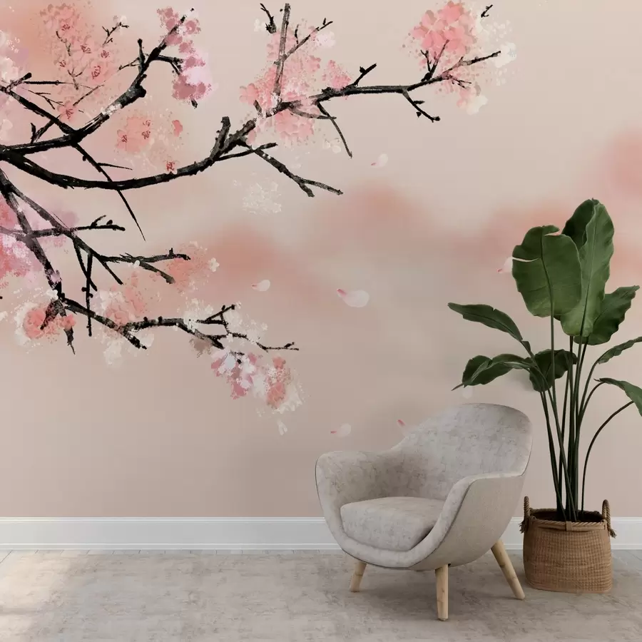 Шпалери Квіти танцюють під легким вітерцем u15866