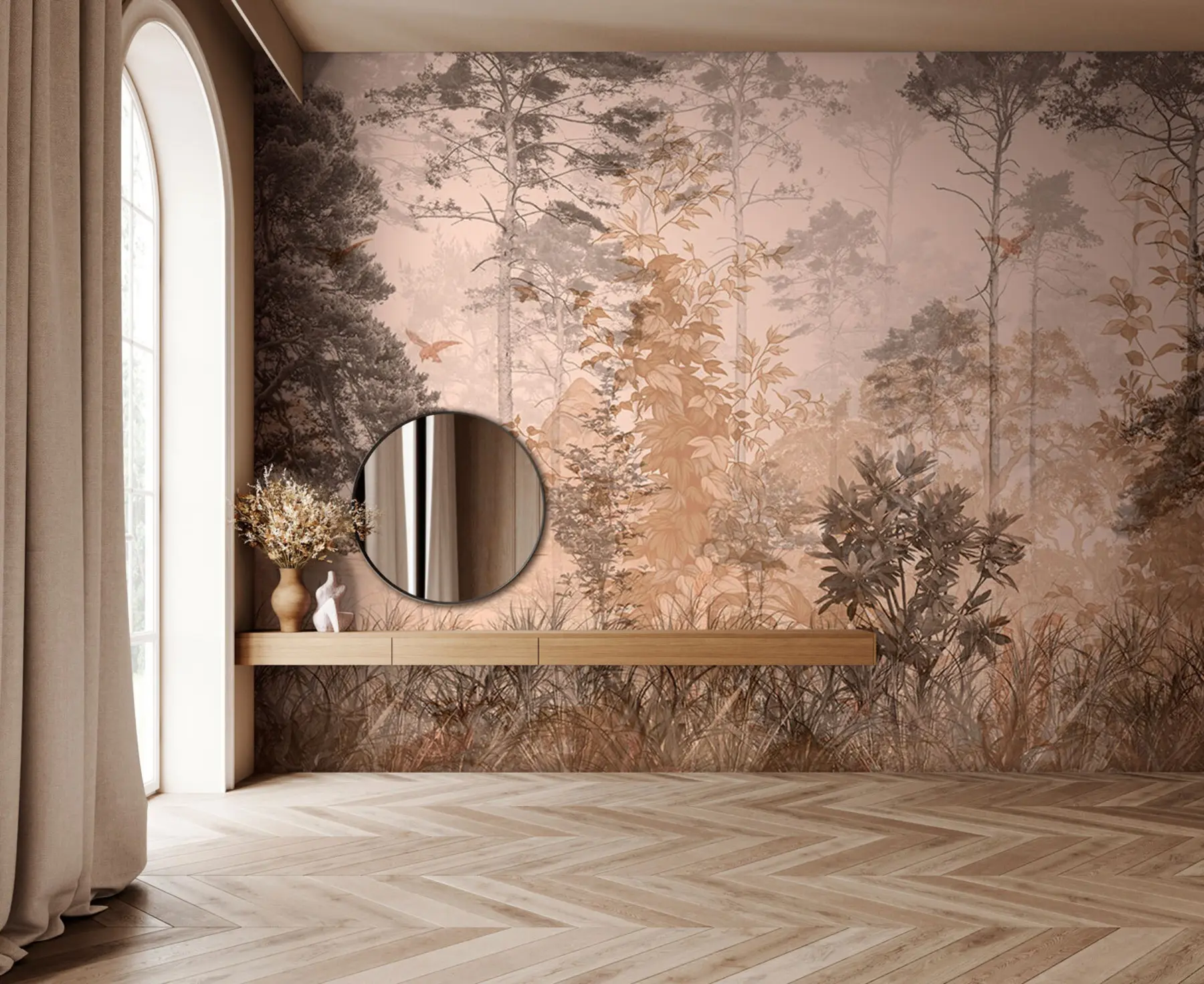 Шпалери Ліс у стилі гранж u97057