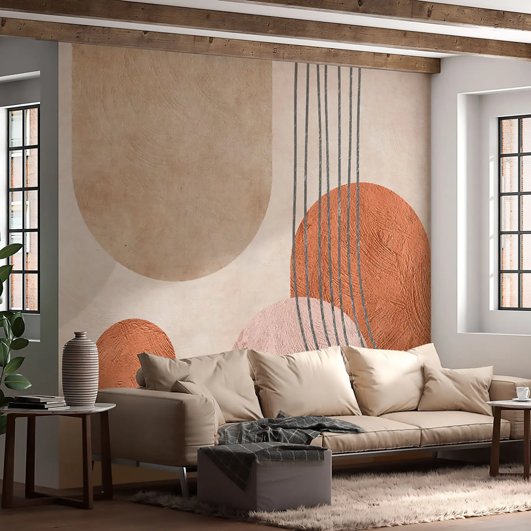 Шпалери Анотація бохо малювання u97255